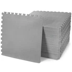 Balancefrom Fitness 144 Sq Ft Interlocking Eva Foam Exercise Mat Tiles, Gray. Fixed Price $99.99.