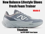 New Balance Unisex Lifestyle Shoes Fresh Foam Trainer Utrn9po D Titanium. Fixed Price $180.50.