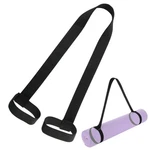 Cosmos Yoga Pilates Mat Strap - Looped Sling/harness/carrier One Size, Black. Fixed Price $15.42.