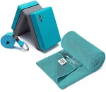 Heathyoga Yoga Sets - Blocks And Strap Set, Stickyfiber Towel With .... Fixed Price $61.58.