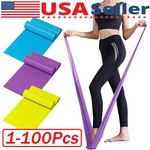 Yoga Stretch Resistance Bands Exercise Pilates Aerobic Gym Home Workout Lot. Fixed Price $194.89.