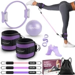 Pilates Ring Kit For Women, Equipment Accessories, Home Workout Set W.... Fixed Price $28.24.