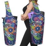Yoga Mat Bag With Large Side Pocket & Zipper Long Tote Fit Most Size M.... Fixed Price $28.22.