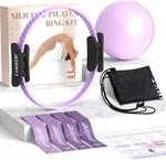 Pilates Ring Kit For Women - Complete Home Workout Set Beginners. Fixed Price $25.33.
