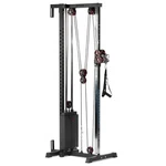 Titan Fitness 82.5" Short Selectorized Wall Mounted Pulley Tower. Fixed Price $1349.99.
