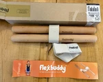 Feetup Flexbuddy All In One Stretching Device Yoga Strap Flexibility Wood Cotton. Fixed Price $44.95.