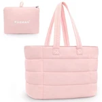 Pasman Puffer Bag For Women,quilted Travel Puffy Tote Fit Laptop,nylo.... Fixed Price $31.40.