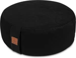 Round Velvet Meditation Pillow D=13"/16" H=5.5" Yoga Bolster 16" Black. Fixed Price $55.12.