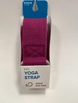Evolve Yoga Strap Purple 6 Feet Machine Washable 100% Polyester Durable D-ring. Fixed Price $9.99.