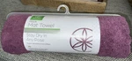 Gaiam Yoga Mat Towel Purple Full Size Microfiber Stay Dry Absorbent 24 X68 New. Fixed Price $39.99.