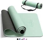 Cambivo Yoga Mat For Women Men Kids, 1/3 & 72*24*0.24 Inch, Mint Green+gray. Fixed Price $45.10.
