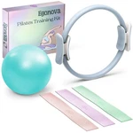 Pilates Ring Set: 14-inch Magic Circle With Dual Padded Handles, Mini.... Fixed Price $41.52.