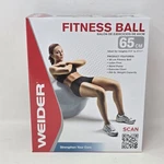 Stability Exercise Fitness Ball Weider 65cm Latex Free With Pump 2011. Fixed Price $10.00.