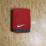 Nike Fundamental Towel Red Cotton Embroidered Swoosh Logo Sports - 23 X 44 In. Fixed Price $17.99.