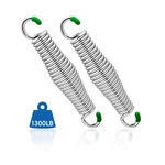 2 Pack Premium Porch Swing Springs,1300 Lb Heavy Duty Springs, Rust Resistant.... Fixed Price $33.20.