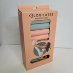 Logilates Resistance Bands 2pk Green Pink New Casey Semaphore Exercise Training. Fixed Price $15.92.