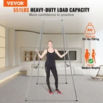 Aerial Yoga Frame, 9.67 Ft Height Swing Stand, Max 551.15 Lbs Load Chrome-. Fixed Price $310.15.