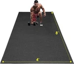 Extra Durable Large Exercise Mat For Home Gym - Non-slip & Shoe-friendly. Fixed Price $92.65.