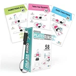 Flexies Pilates Ring Workout Cards -58 Exercise Card With Circle. Fixed Price $31.33.