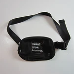 Lululemon Athletica Everywhere Belt Bag Black "sweat Grow Connect". Fixed Price $19.99.