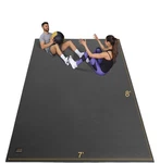Exercise Mat 7mm 10 X7 High Density Thick Workout Gym Flooring Black Gxmmat Wide. Fixed Price $439.99.
