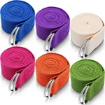 6 Pcs Yoga Strap For Stretching 8 Ft Exercise Adjustable Bright Color. Fixed Price $26.11.