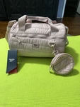 Reebok Jane Pink 6.3l Crossbody Gym Bag Zip W/ Coin Pouch, Adjustable Strap. Fixed Price $16.37.