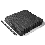 Sunny Health & Fitness24"x 24" 0.5" Inch Thick Exercise Mat - Black Sf-em01-bk. Fixed Price $42.09.
