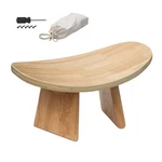 Ergonomic Wooden Meditation Bench For Seiza & Yoga Practice - Natural Portable K. Fixed Price $55.49.