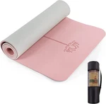 Umineux Yoga Mat Extra 72"x24"x1/3", Parfait Pink & Gray. Fixed Price $52.57.