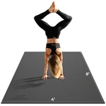 8ft X 4ft Extra Large Exercise Mat - Pvc Floor Workout With Carry Bag, Cl.... Fixed Price $148.78.