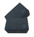 2 Pack Mune Yoga Block High Density Non-slip Surface Easy Grip Black. Fixed Price $12.95.