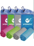 Yqxcc 4 Pack Cooling Towels 40"x12" Ice Cool For Neck New. Fixed Price $12.49.