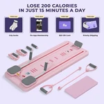 Flo Pexercise Portable Pilates Reformer Board Pink Full-body. Fixed Price $55.00.