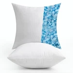 Miulee 18x18 Pillow Inserts Set Of 2-decorative Shredded Memory Foam Cooling .... Fixed Price $50.49.
