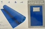 Universal Foam Yoga Mat With Wii Fit Blance Board 24" X 68". Fixed Price $29.99.