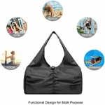 Women Travel Yoga Gym Bag, Carrying Workout Gear, Makeup, And Accessories,. Fixed Price $28.99.