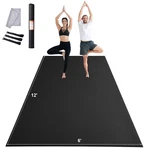 Vevor Exercise Mat Non Slip Yoga Gym Fitness Pilate Workout (12x6ft). Fixed Price $146.44.