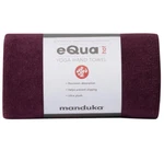 Manduka Equa Hot Hand Towel - 16" Double-knit Microfiber X 26.5", Acai. Fixed Price $29.44.