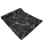 Oak And Reed 4mm Yoga Mat, Marble Black Pvc : 24" X 68" Double-sided Non-slip. Fixed Price $29.95.