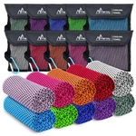 Menoly 10 Pack Cooling Towels, 40"x12" Pack, Carrying Bag. Fixed Price $40.99.