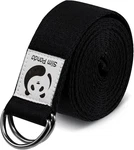 Slim Panda Yoga Strap For Stretching,cotton With Adjustable D-ring Bu. Fixed Price $9.79.