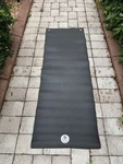 Manduka Yoga Mat Black In Great Shape 68x24. Fixed Price $24.00.