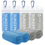 Sukeen 4 Pack Cooling Towels 40"x12",ice Towel,soft Breathable Chilly Towel,m.... Fixed Price $30.69.