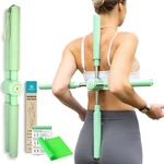 Bodytree Posture Corrector - Yoga Cross Stick Back Pain Relief For Green. Fixed Price $44.18.