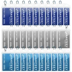 Haoteey Cooling Towels Pack Of 30, 40"*12", 10grey/10darkblue/lightblue. Fixed Price $57.11.