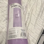 Athletic Works Non-slip Purple Yoga Mat 6mm Thick Pvc 68x24in Unisex Adults. Fixed Price $24.00.