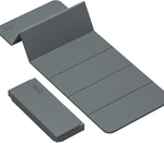 1/2 Inch Extra Thick Yoga Mat Pilates Equipment, M(69x24x1/2in), Metallic. Fixed Price $90.29.