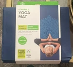 Gaiam Foldable Yoga Mat Super Compact And Ultra Lightweight Blue Brand New. Fixed Price $14.96.