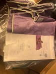 Gaiam Stay-put Yoga Mat Towel Full Size, Purple Color, New!!. Fixed Price $9.00.